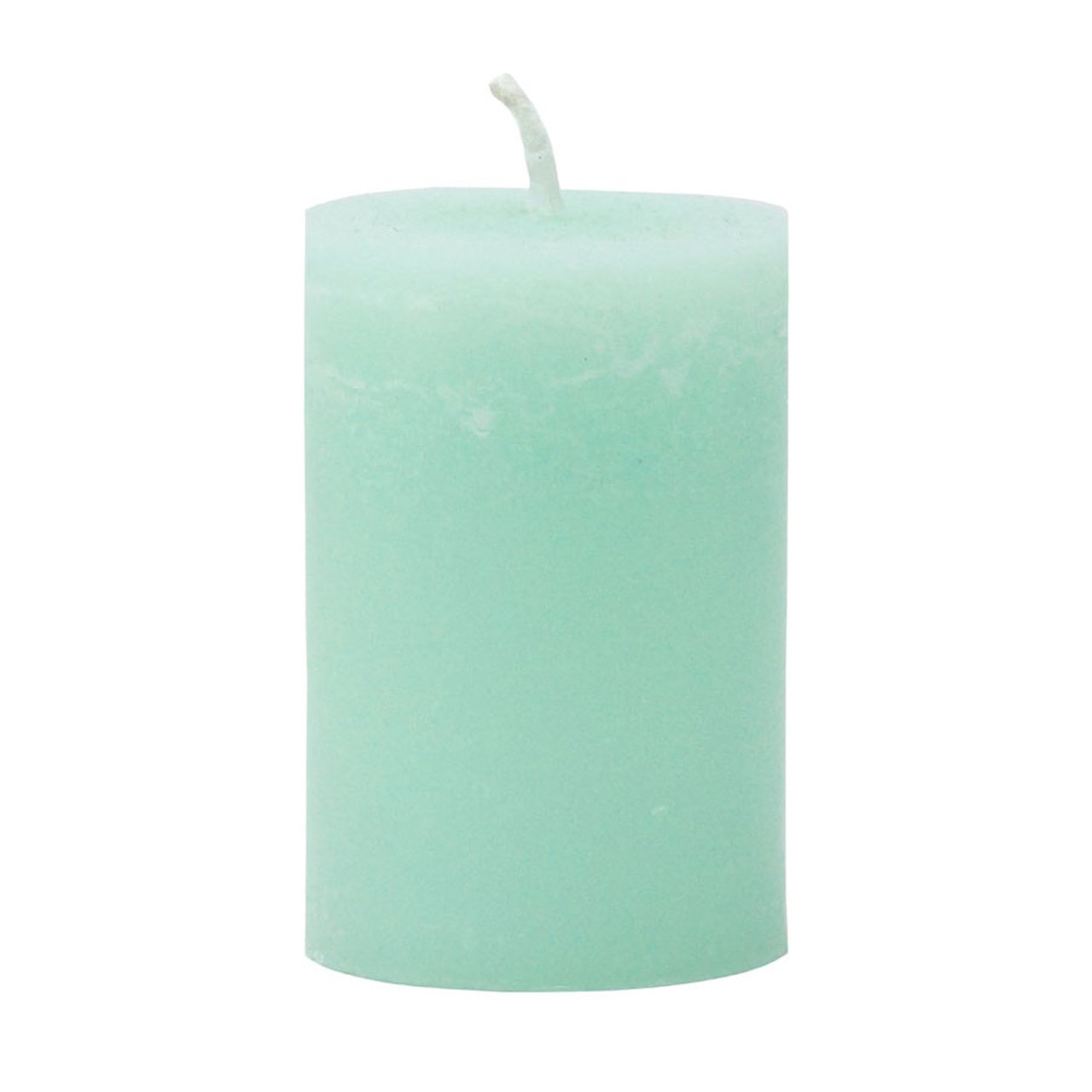 pillar candle small mint