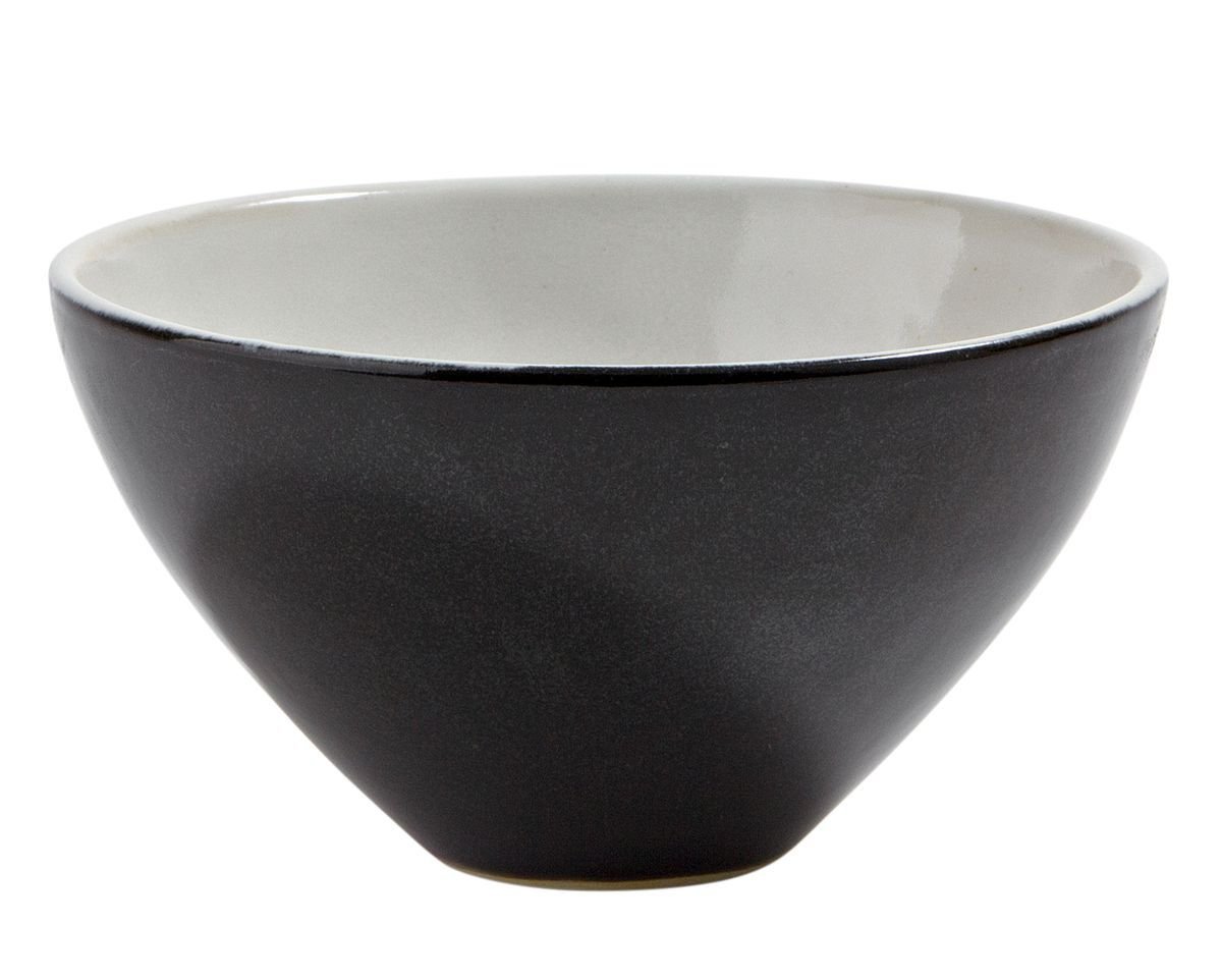Muesli bowl Franzi white / black