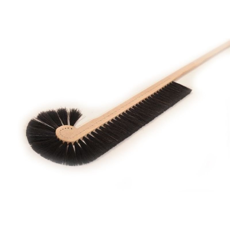 Cabinet broom wooden handle horsehair