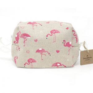 Cosmetic bag Sandra Flamingo