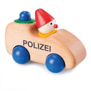 Holzspielzeug Auto Polizeiwicht